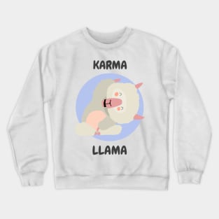 Karma Llama Crewneck Sweatshirt